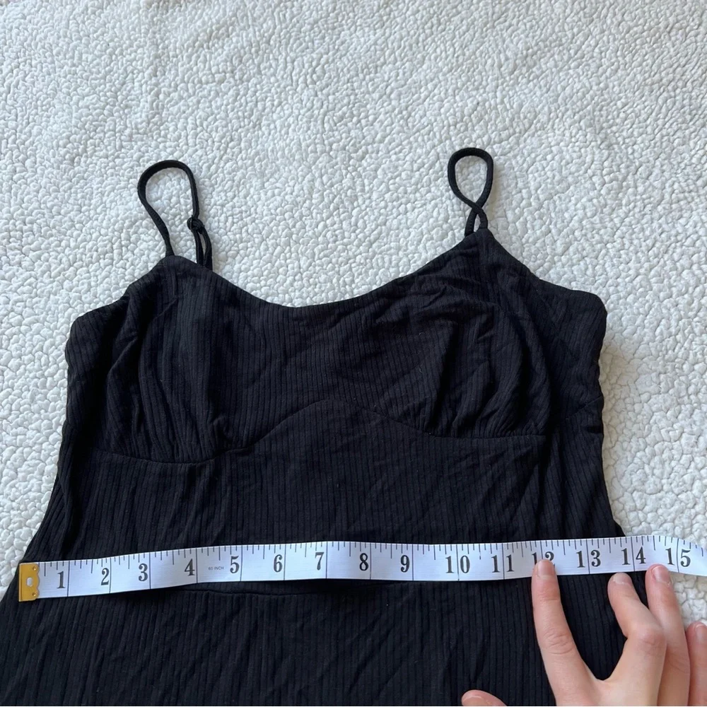 New Dynamite Black Flowy Dress - Picture 6 of 8